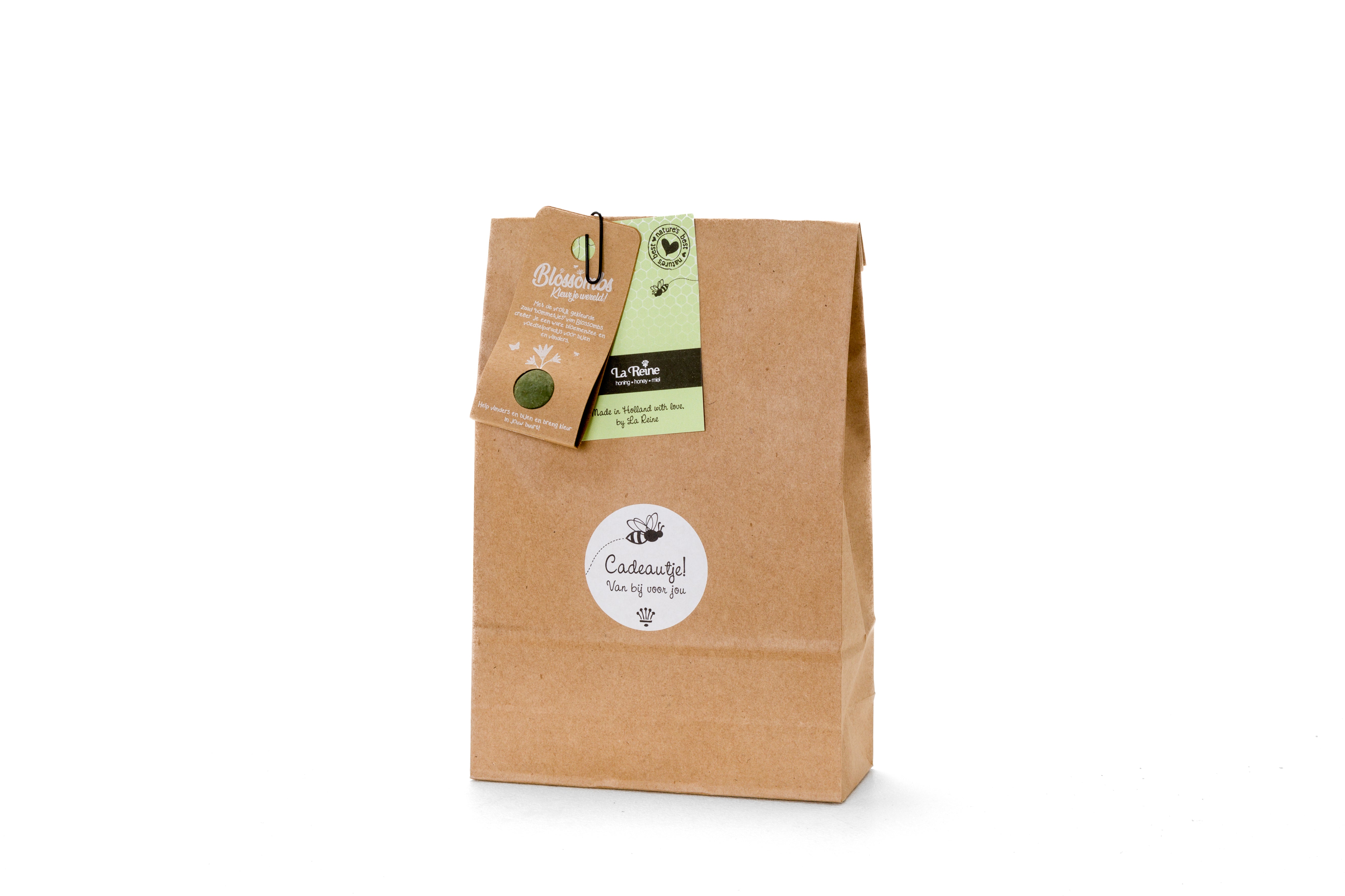 LA REINE CADEAU PAKKET HAND & VOET & PROPOLIS + GRATIS BLOEMBOMMETJE