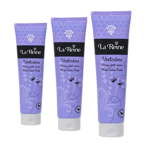 3 TUBES LA REINE VOETCRÈME 100 ML VOORDEEL