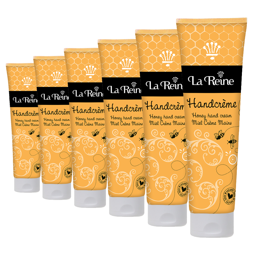 6 TUBES LA REINE HANDCRÈME TUBE 100 ML+ GRATIS VERZENDING
