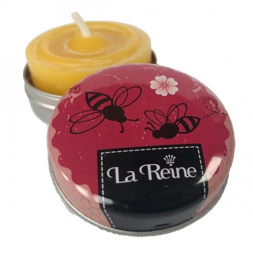 LA REINE WAXINELICHTJE BIJENWAS IN BLIKJE