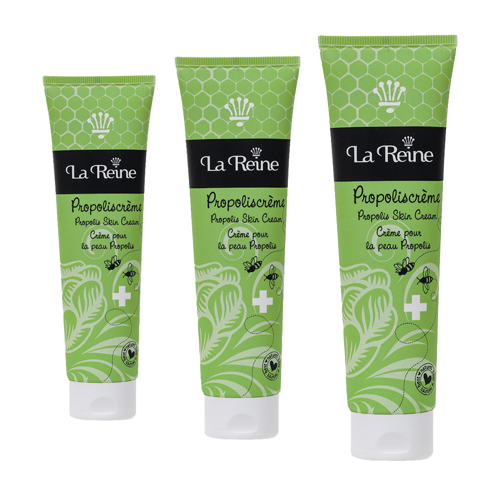 3 TUBES LA REINE PROPOLISCRÈME 100 ML VOORDEEL